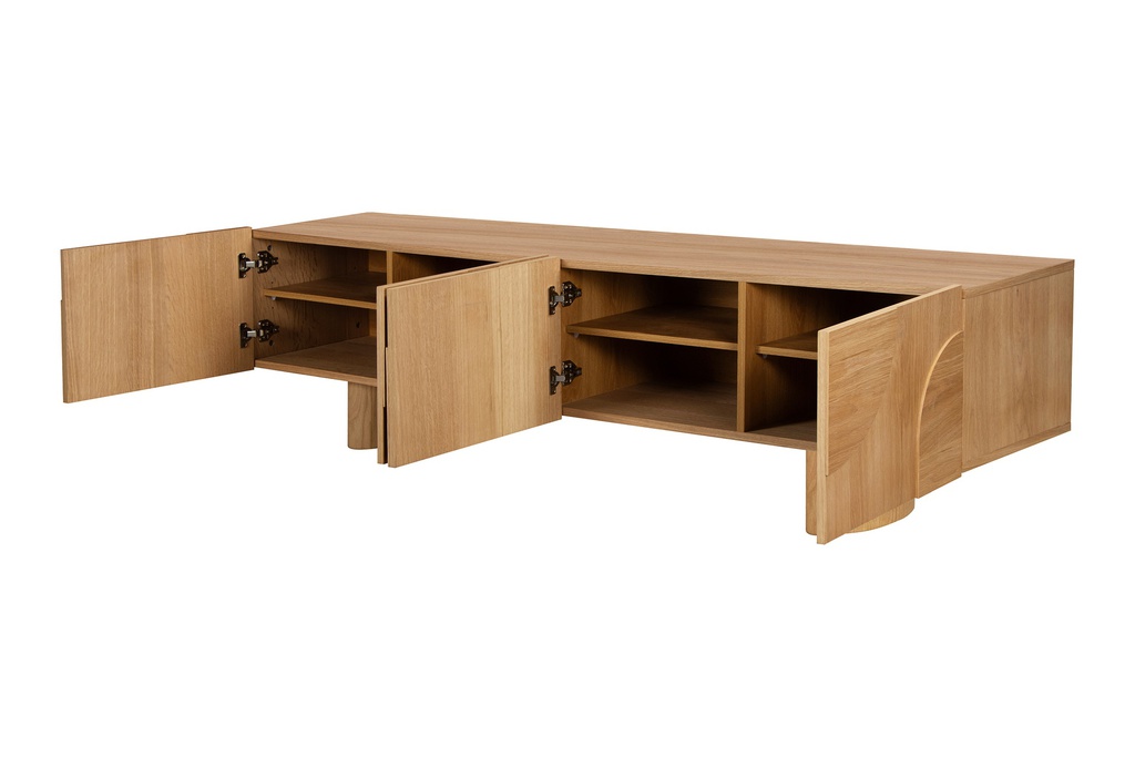 MUEBLE TV-714 TOURS REDONDAS