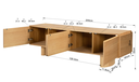 MUEBLE TV-713 NANTES ARCOS