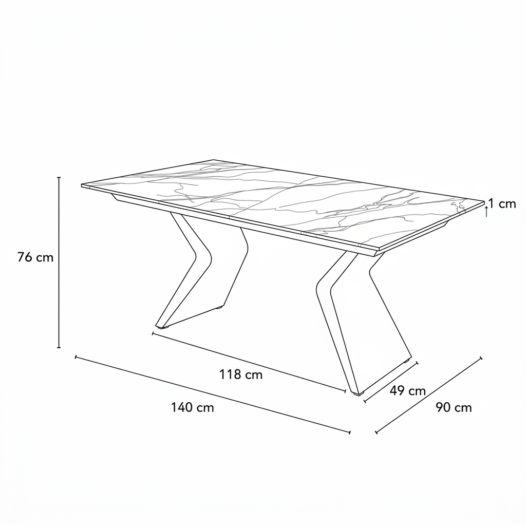 MESA COMEDOR DT-531