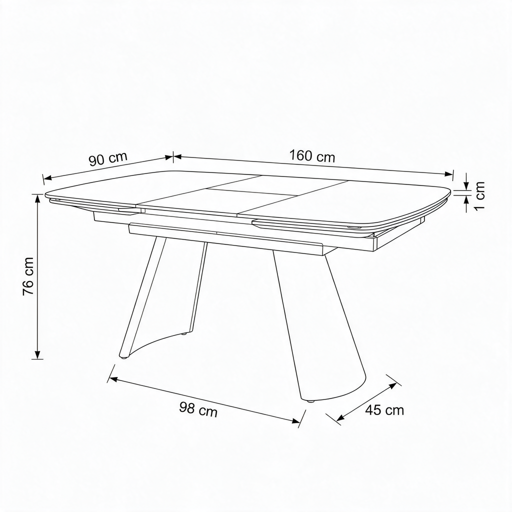 MESA COMEDOR DT-532