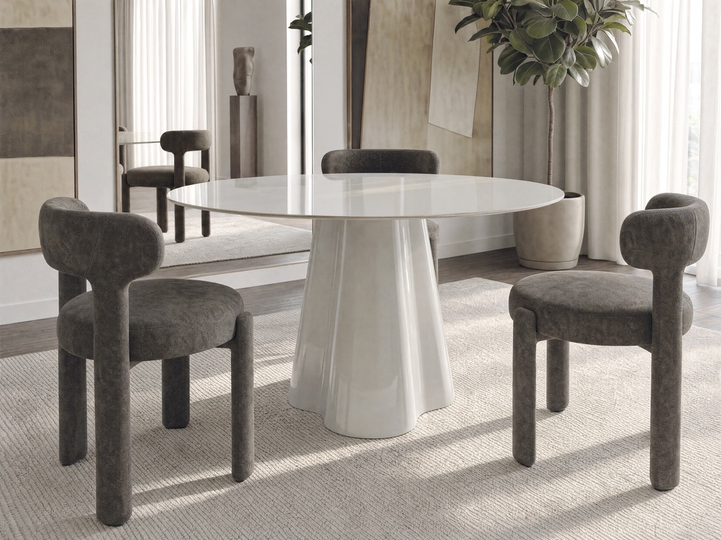 MESA COMEDOR DT-601 CRISTAL