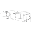 MUEBLE TV-711 NANTES REDONDAS
