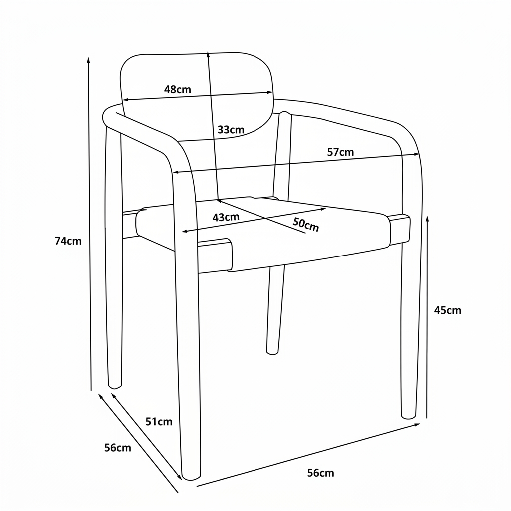SILLA MADERA DC-209