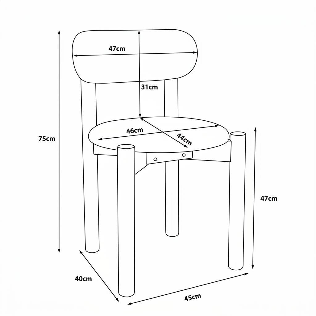 SILLA MADERA DC-210