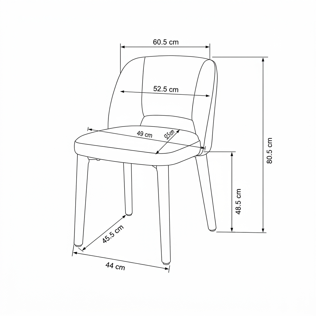 SILLA TELA DC-215