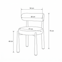 SILLA TELA DC-218