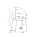 SILLA TELA DC-221