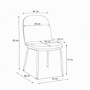 SILLA TELA DC-203