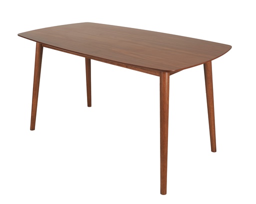 [DT-504-NOG-140] DINING TABLE DT-504 (WALNUT, 140 cm)