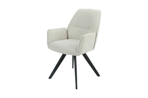 [DC-419-BEIGE] DH CHAISE EN TISSU DC-419 (BEIGE)