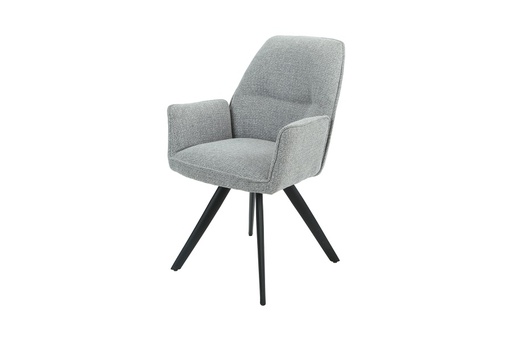 [DC-419-GRIS] DH CHAISE EN TISSU DC-419 (GRIS)
