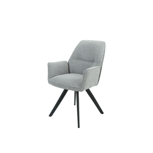 [DC-419-GRIS] DH FABRIC CHAIR DC-419 (GREY)