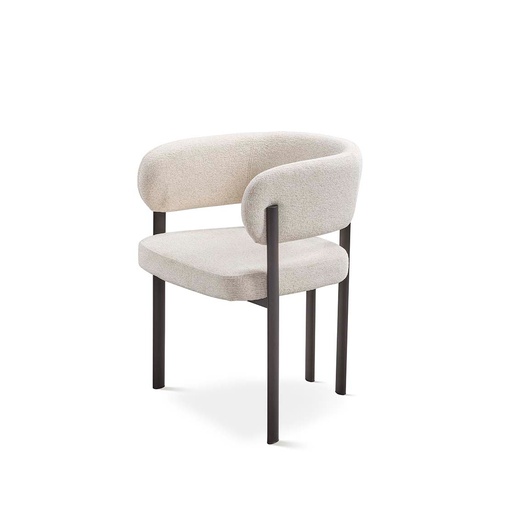 [DC-421-GRIS-NEGRO] DH Silla Tela DC-421 (METAL NEGRO)