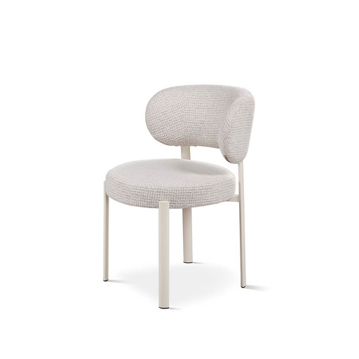 [DC-423-GRIS BLANCO] DH FABRIC CHAIR DC-423 (METAL BLANCO)