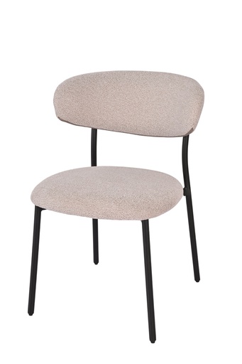 [DC-425-BEIGE-NEG] DH Silla Tela DC-425 (BEIGE, METAL NEGRO)