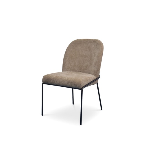 [PR/3518916] SILLA TELA DC-200 (BEIGE, METAL NEGRO)