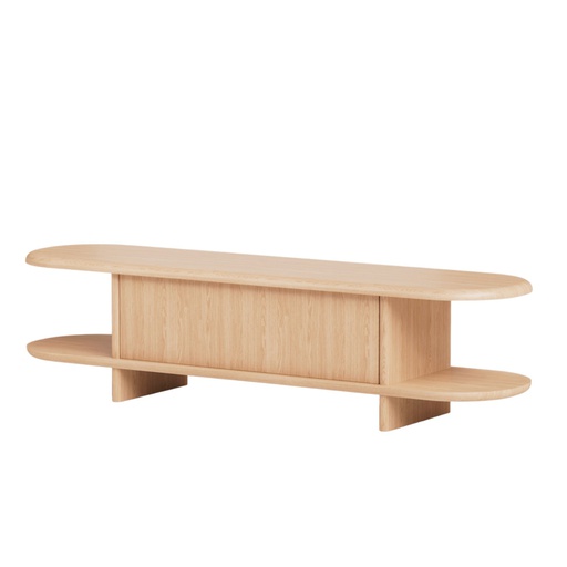 [PR/3519534] MUEBLE TV-717 NIMES (NATURAL, OAK VEENER)