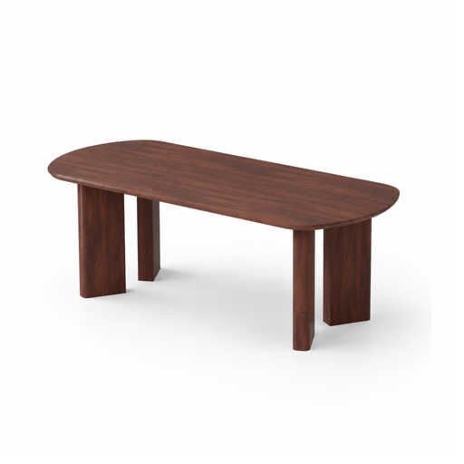[PR/3519709] MESA COMEDOR DT-606 160 (NATURAL, CHAPA DE NOGAL)
