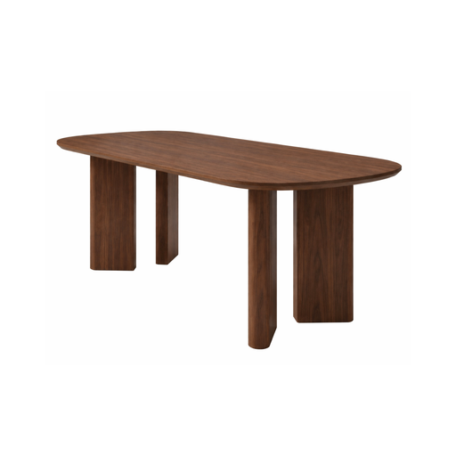 [PR/3519709] MESA COMEDOR DT-606 160 (NATURAL, CHAPA DE NOGAL)